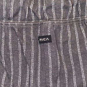 RVCA striped softie shorts size small